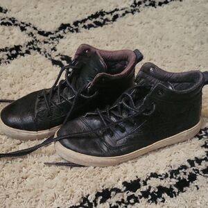 Toms Black High-Top Sneakers